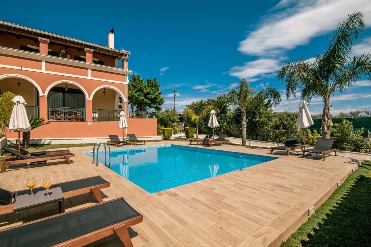 Amalthia Villa Mouzákion Buitenkant foto
